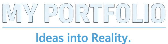 modern logo for web portfolio header designs